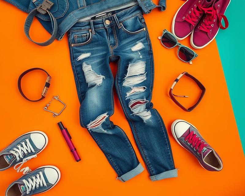 Dziurawe dżinsy – jak samodzielnie zrobić modny look?