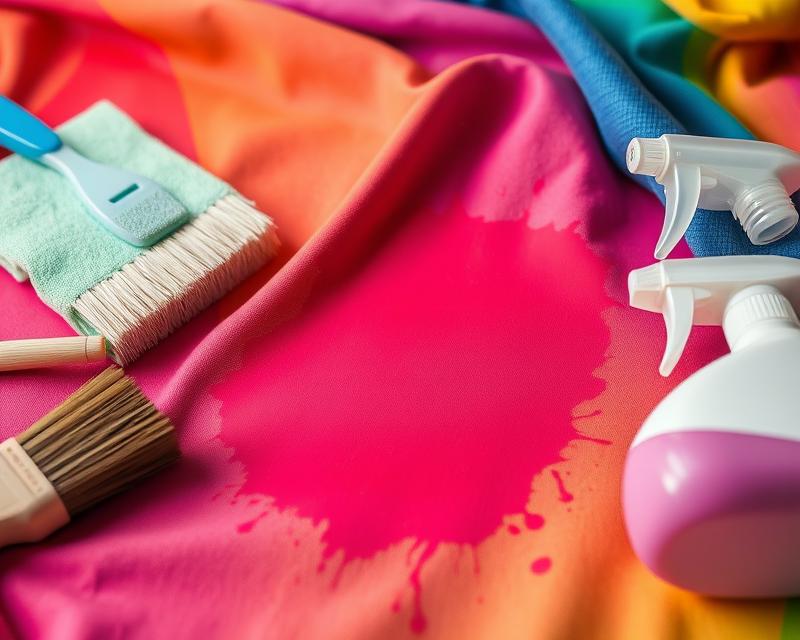 Jak skutecznie usuwać plamy z farby z tkanin? Sprawdzone metody