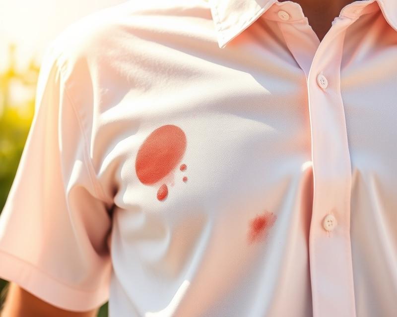 Jak skutecznie radzić sobie z plamami z potu na ubraniach?